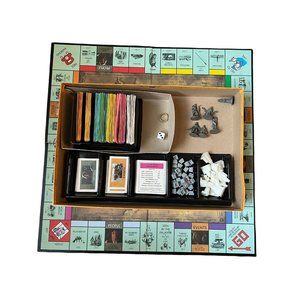 Monopoly Lord Of The Rings LOTR Trilogy Edition Parker Brothers 2003